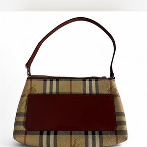 Burberry Haymarket Check Pochette